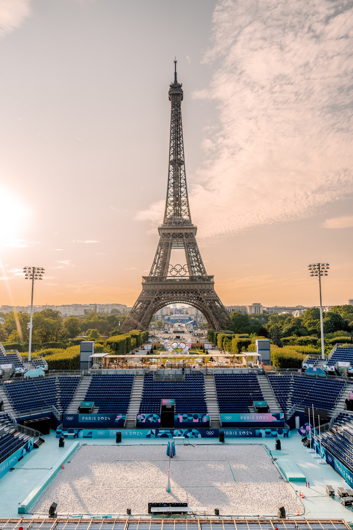 eiffel torony olimpia parizs, Fot&oacute;: Paris 2024