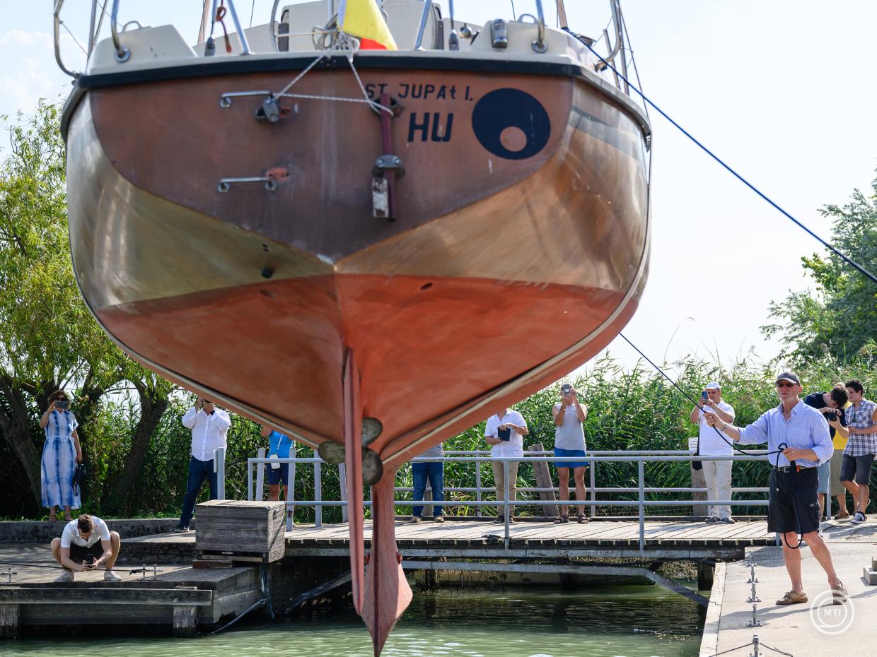 szent-jupat-vitorlas-balaton, Fotó: MTI / Vasvári Tamás