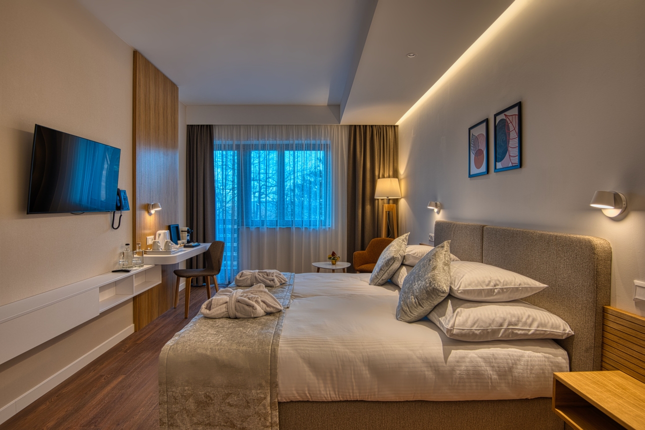 A vendégek többféle szobatípus közül választhatnak, Fotó: Accent Hotels