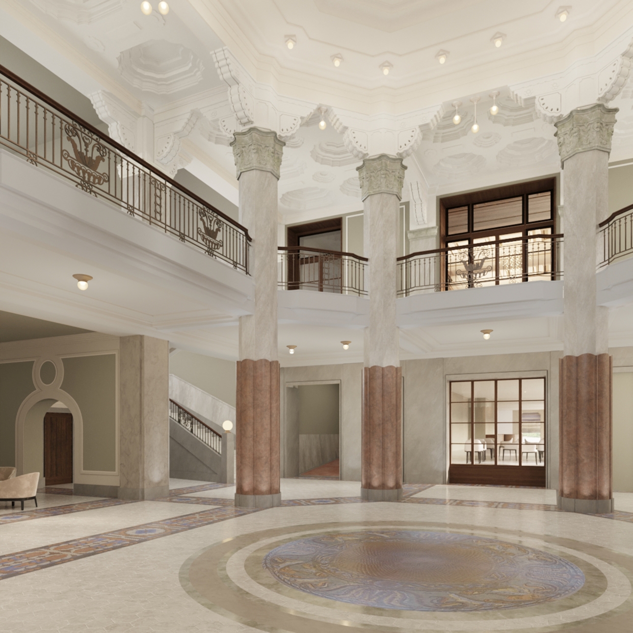 Gellert-Hotel-lobby, Fot&oacute;: BDPST Koncept