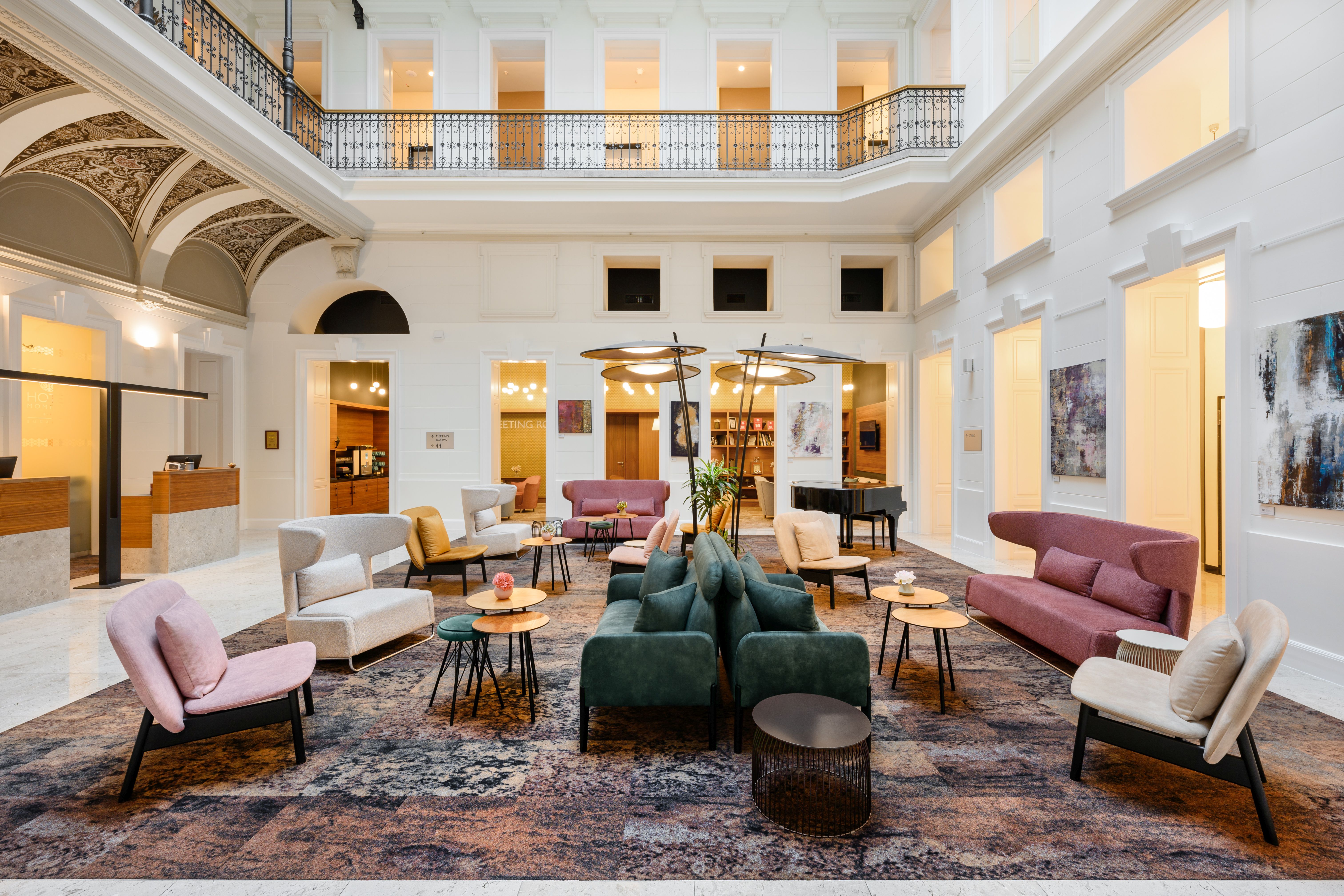 Hotel Moments lobby, Fot&oacute;: Hotel Moments
