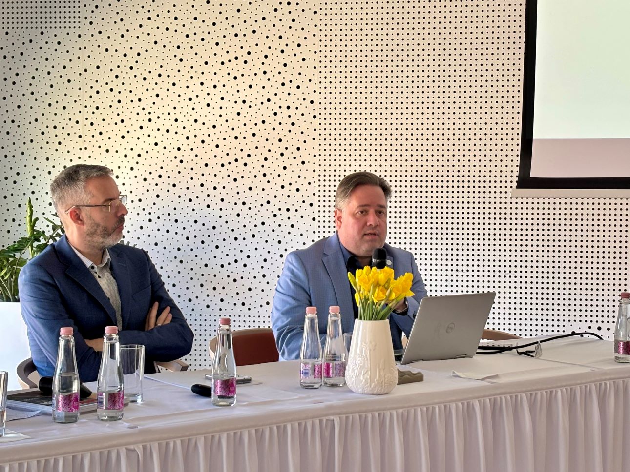 Princinger P&eacute;ter, a VisitBalaton365 &uuml;gyvezetője besz&eacute;l terveikről, Fot&oacute;: Turizmus.com
