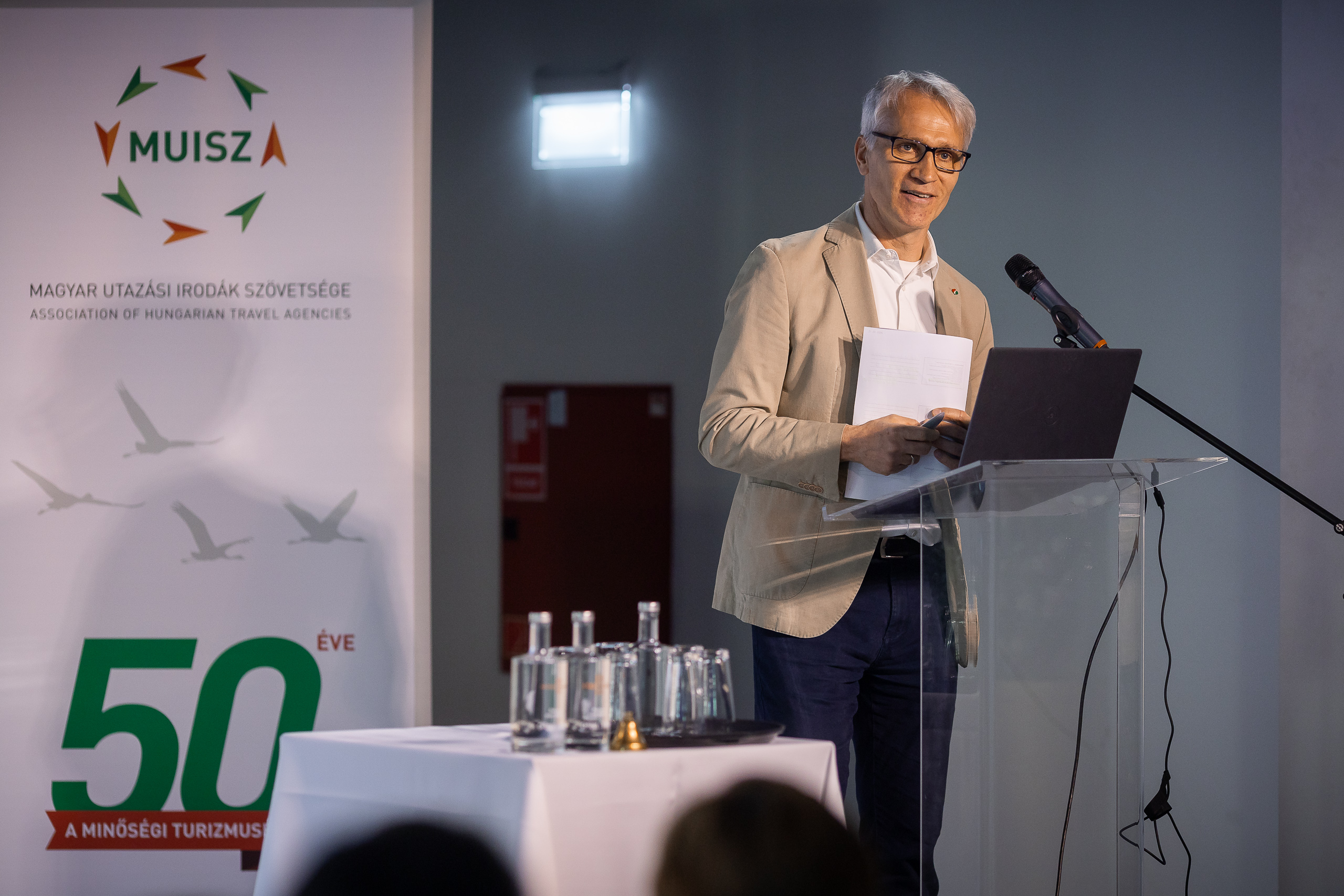 Liszka Levente, a Nemzeti Vall&aacute;sturisztikai Tan&aacute;cs titk&aacute;ra, Fot&oacute;: Visit V&aacute;c