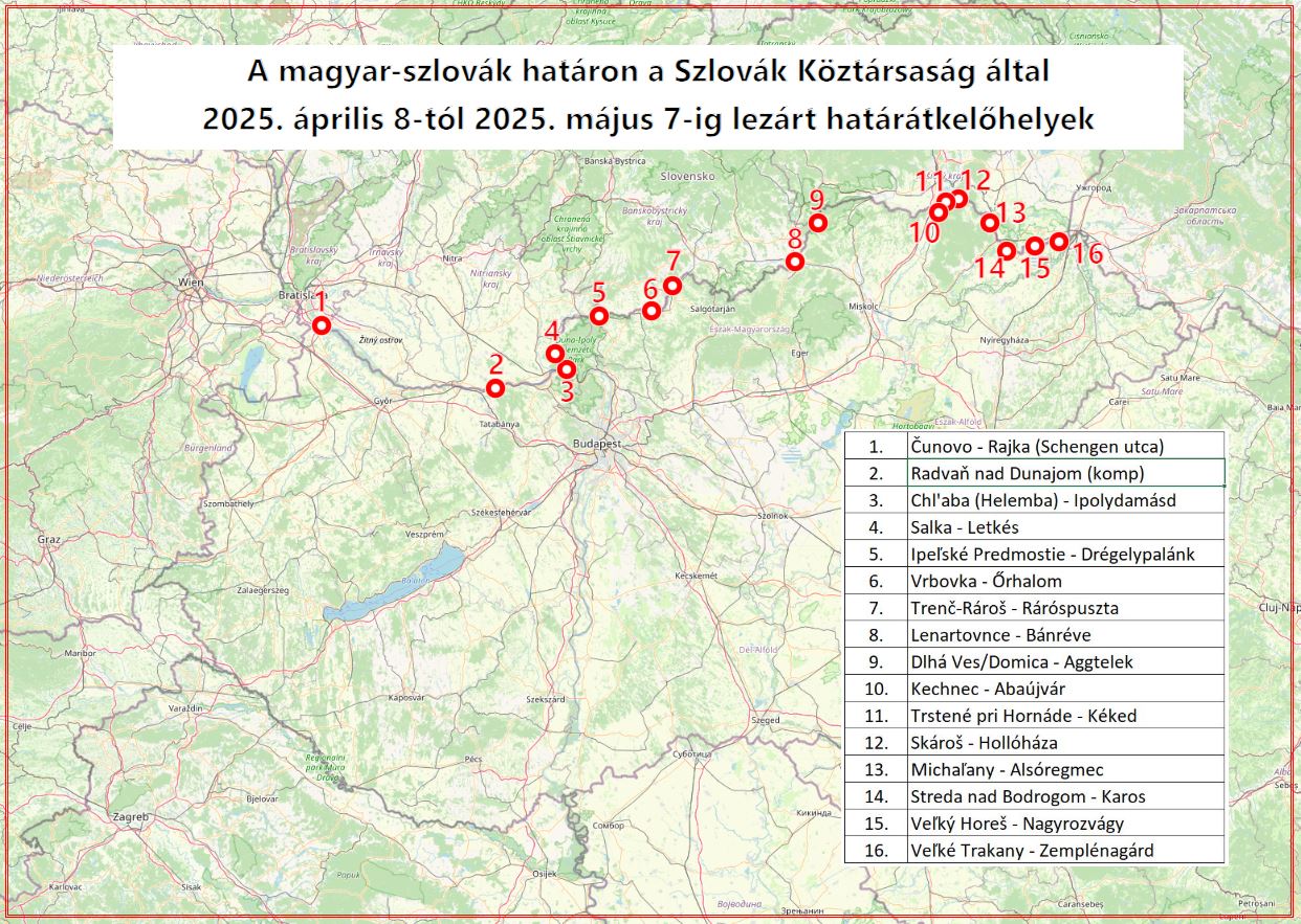 szlovak-hatarzar, Fot&oacute;: Police.hu