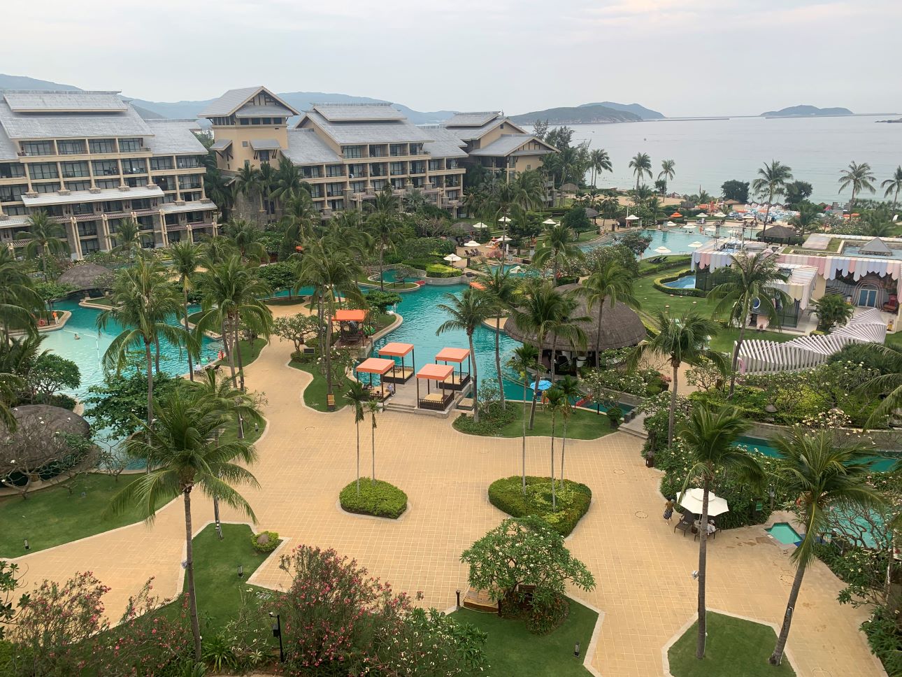 A Hilton Sanya Yalong Bay buja kertje, Fotó: Nagy Tünde