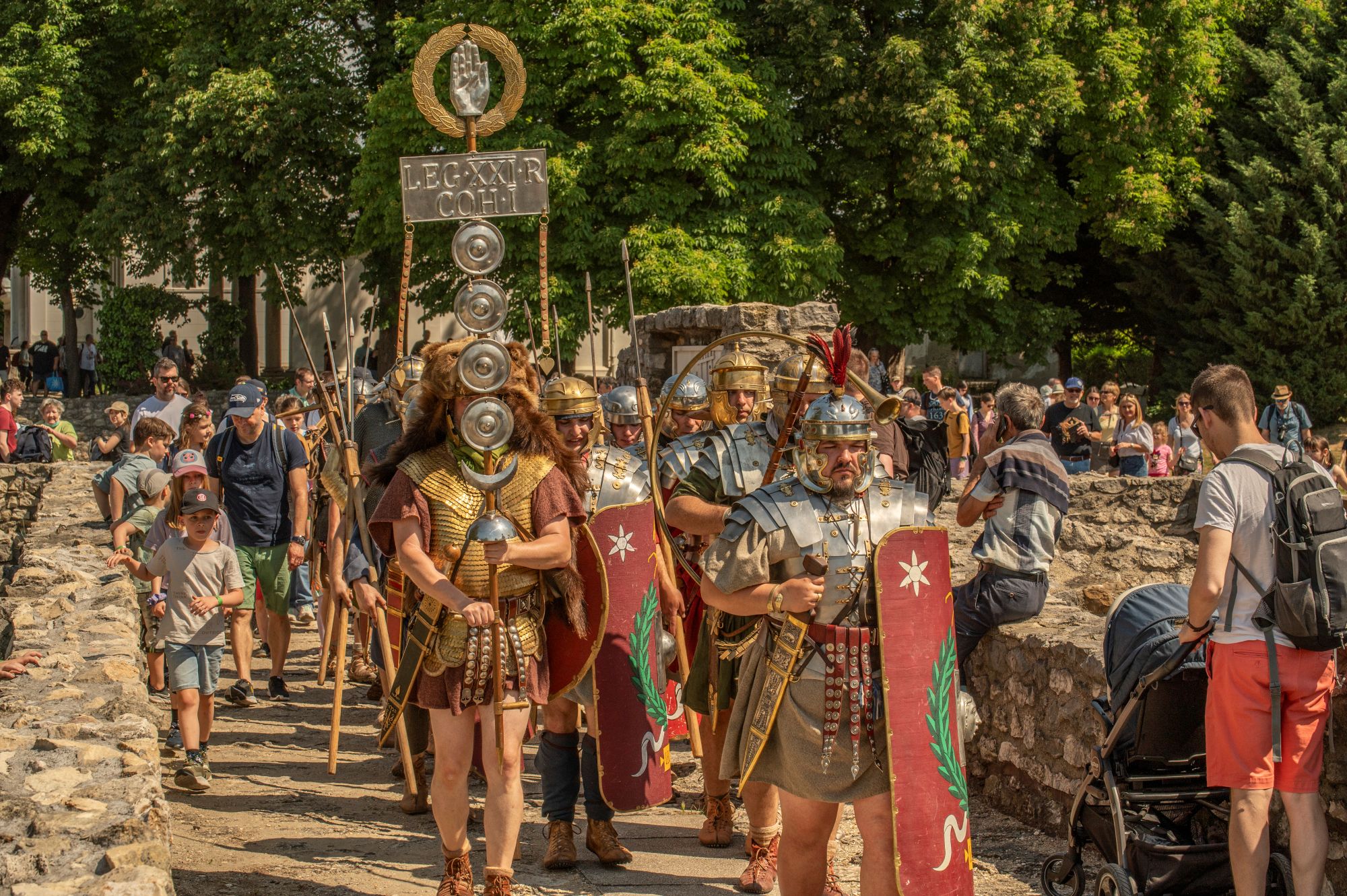 aguincum tavasz&uuml;nnep, Fot&oacute;: Szil&aacute;gyi N&oacute;ra / BTM Aquincumi M&uacute;zeum