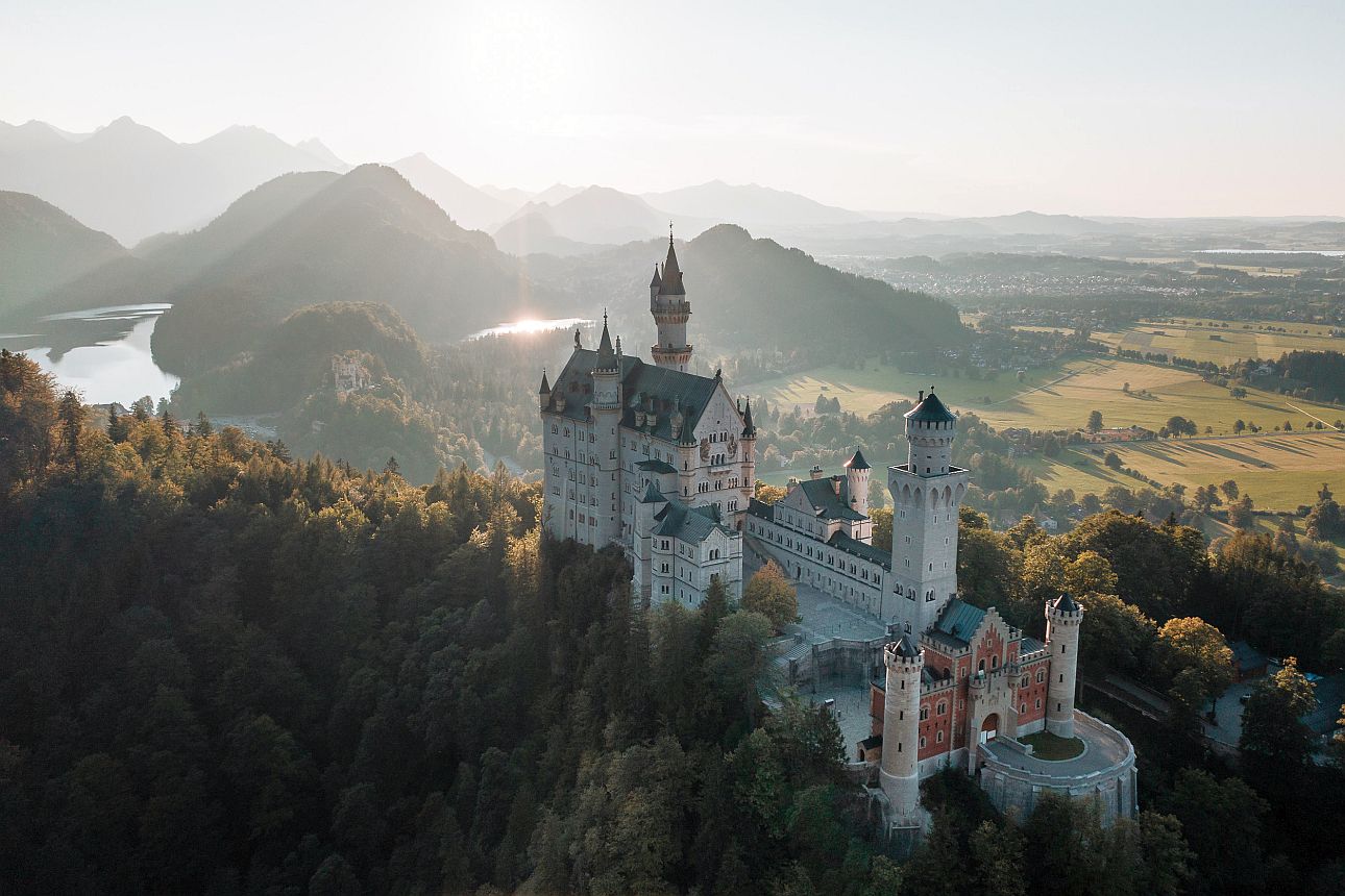 Neuschwanstein kastély, Fotó: 123rf.com