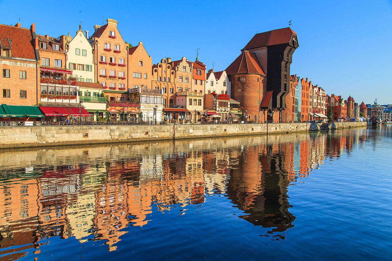 Gdansk régi daru - Zuraw, Fotó: Shutterstock