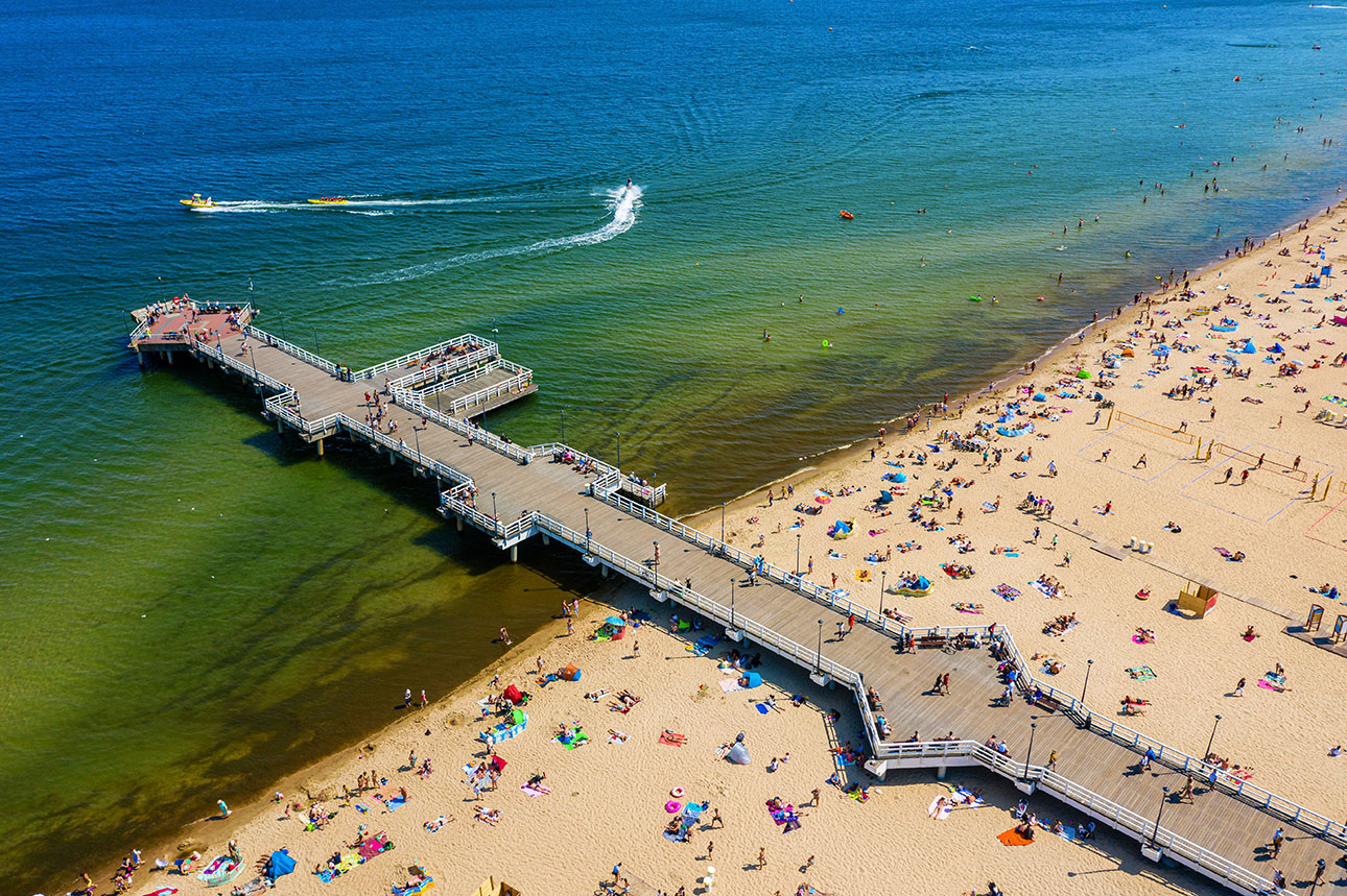 Brzeznie móló Gdansk, Fotó: AdobeStock