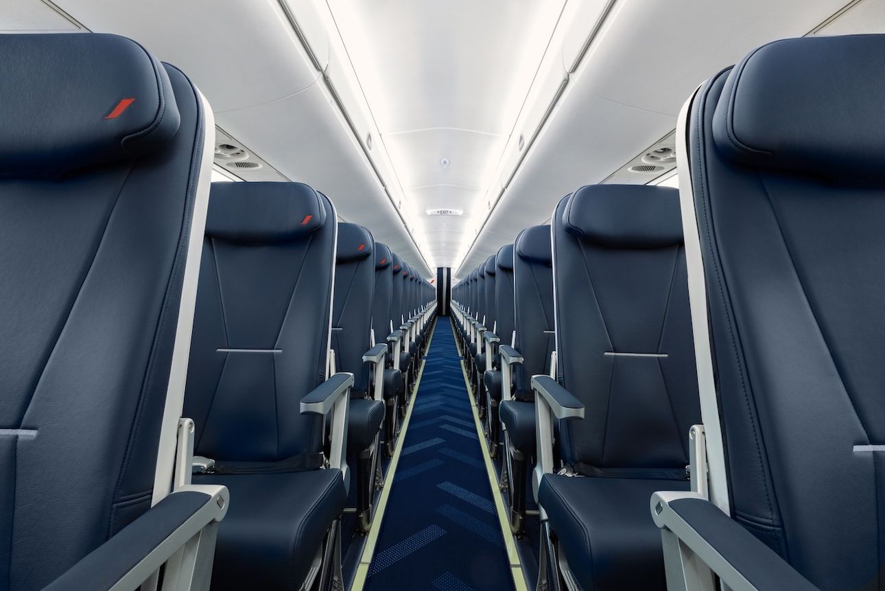 Embraer E190-es fedélzet , Fotó: Air France