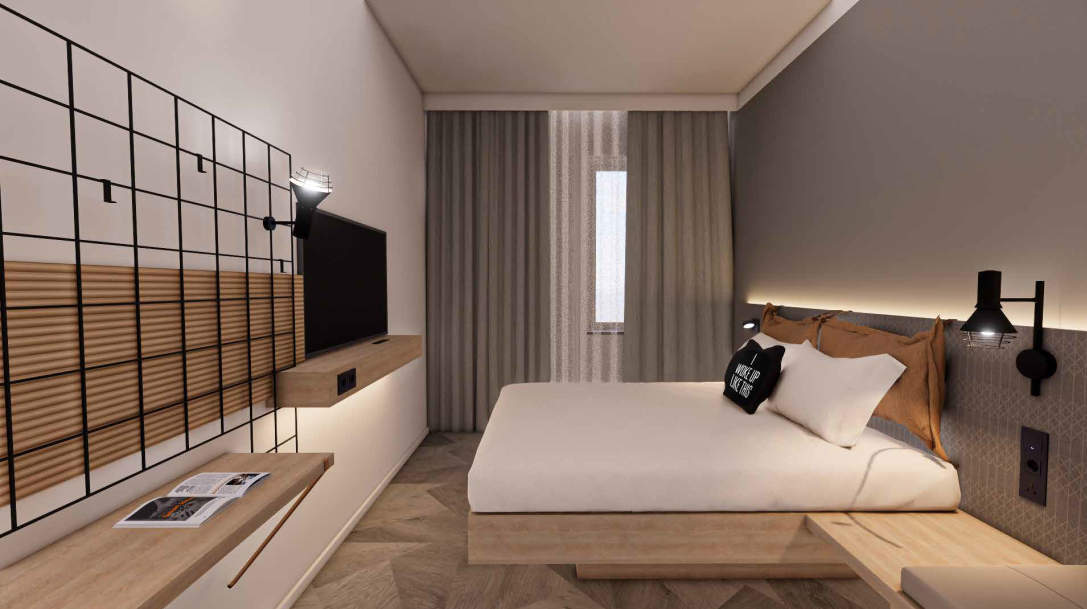 Moxy-szoba, Fotó: Forestay group