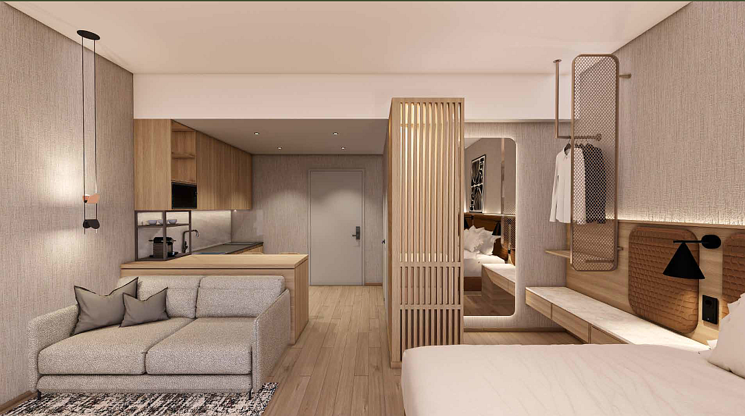 Residence szoba, Fotó: Forestay group