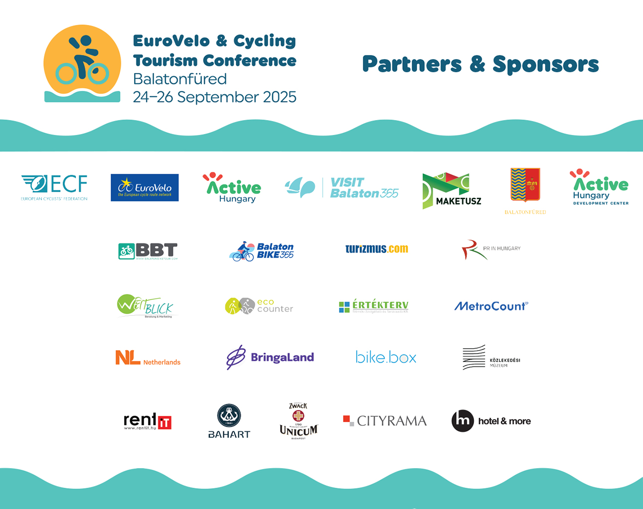 EuroVelo & Cycling Tourism Conference szponzorok