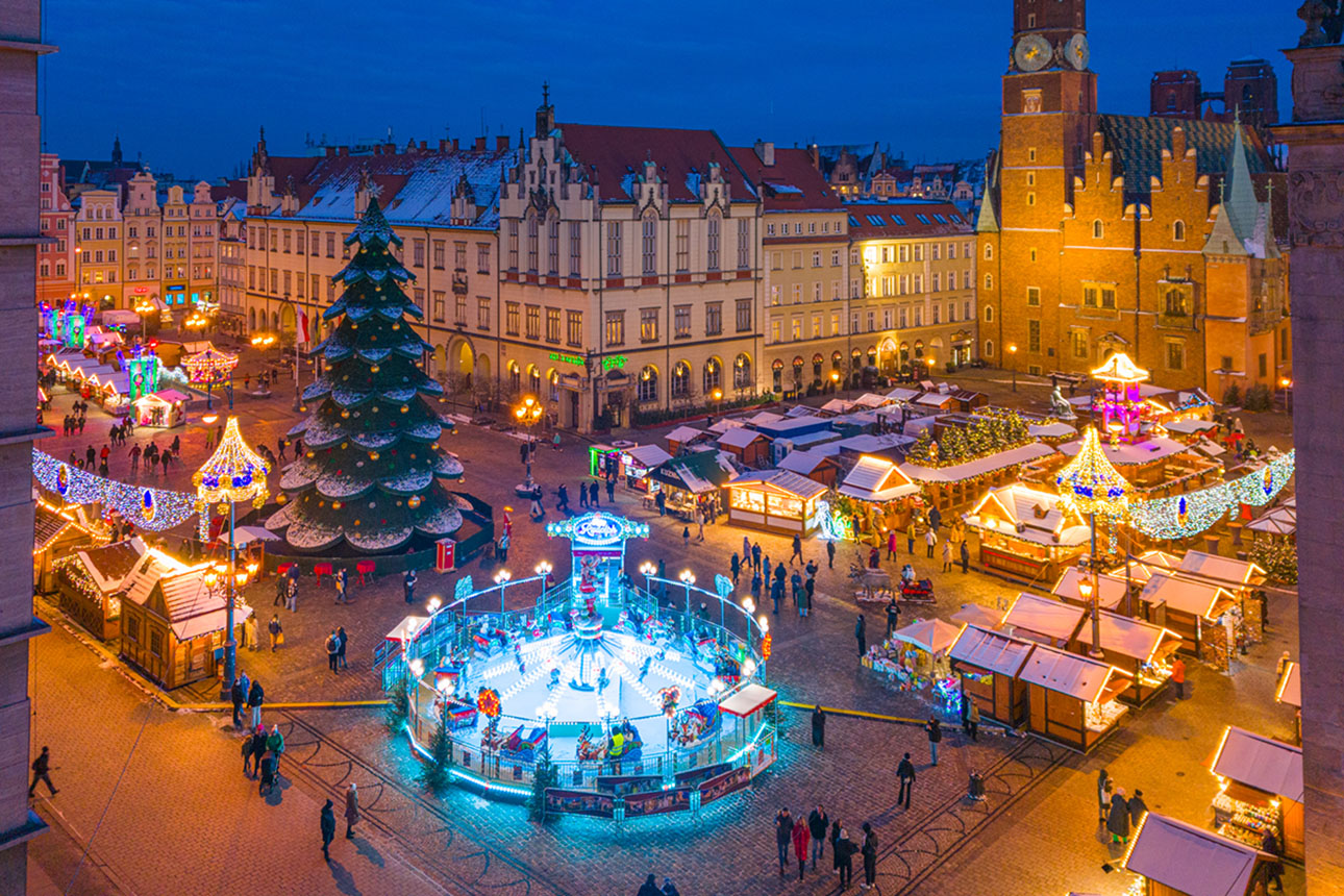Wroclaw karácsonyi vásár, Fotó: Polish Tourism Organisation