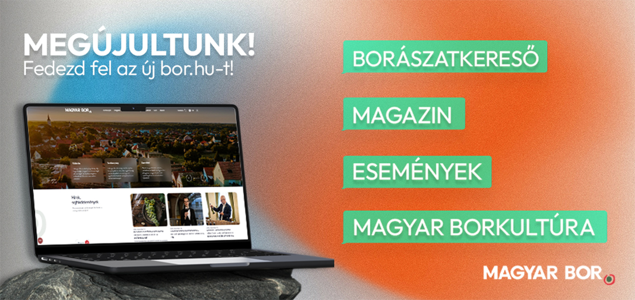 bor.hu &uacute;j arculat, Fot&oacute;: Magyar Bormarketing &Uuml;gyn&ouml;ks&eacute;g