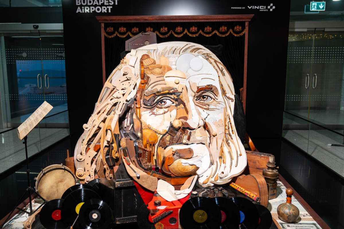 BUD-Liszt-installacio, Fot&oacute;: Budapest Airport