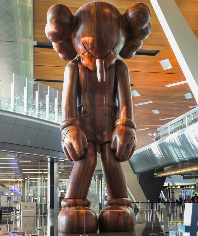 Doha-Hamad-art-at-HIA, Fot&oacute;: Qatar Airways