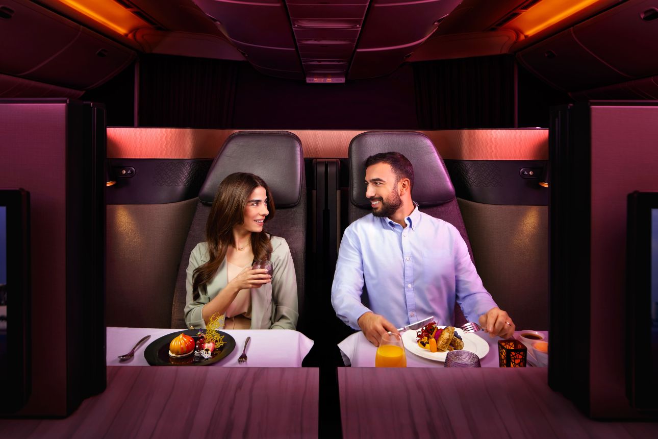 Qatar Airways-Qsuite, Fot&oacute;: Qatar Airways