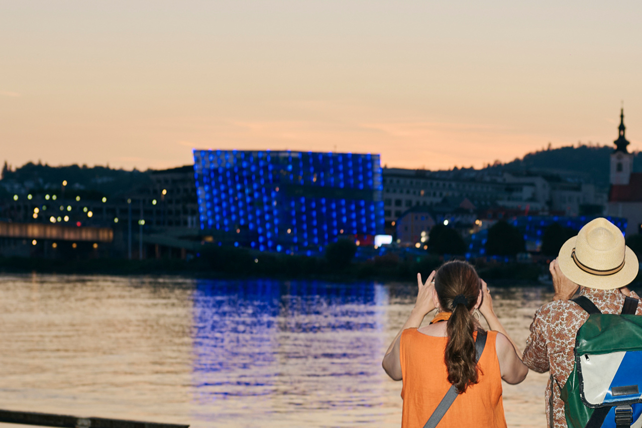 Ars Electronica Center, Linz, Fot&oacute;: Linz Tourismus/Martin Stoebich
