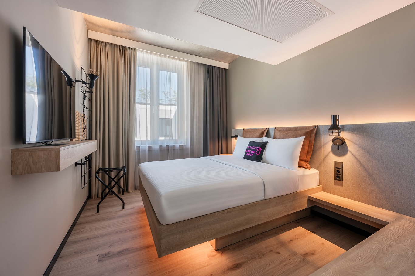 Moxy-Hotel-Budapest-szoba-fb, Fotó: Moxy Downtown Budapest