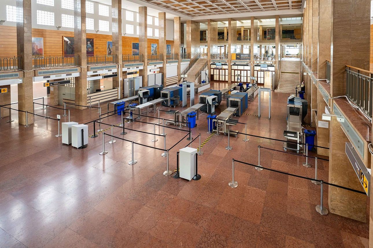 rept&eacute;r 1-es termin&aacute;l, Fot&oacute;: Budapest Airport