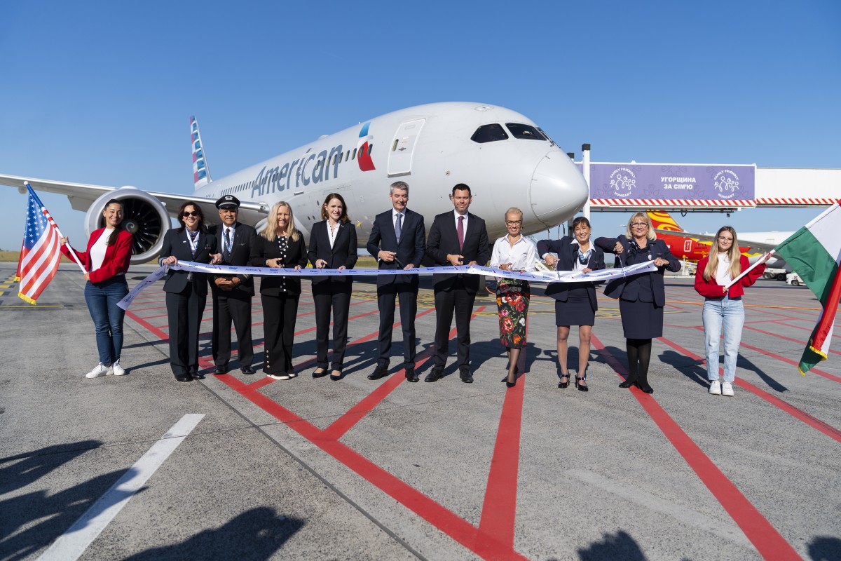 Philadelphia-Budapest-jaratinditas, Fot&oacute;: Budapest Airport