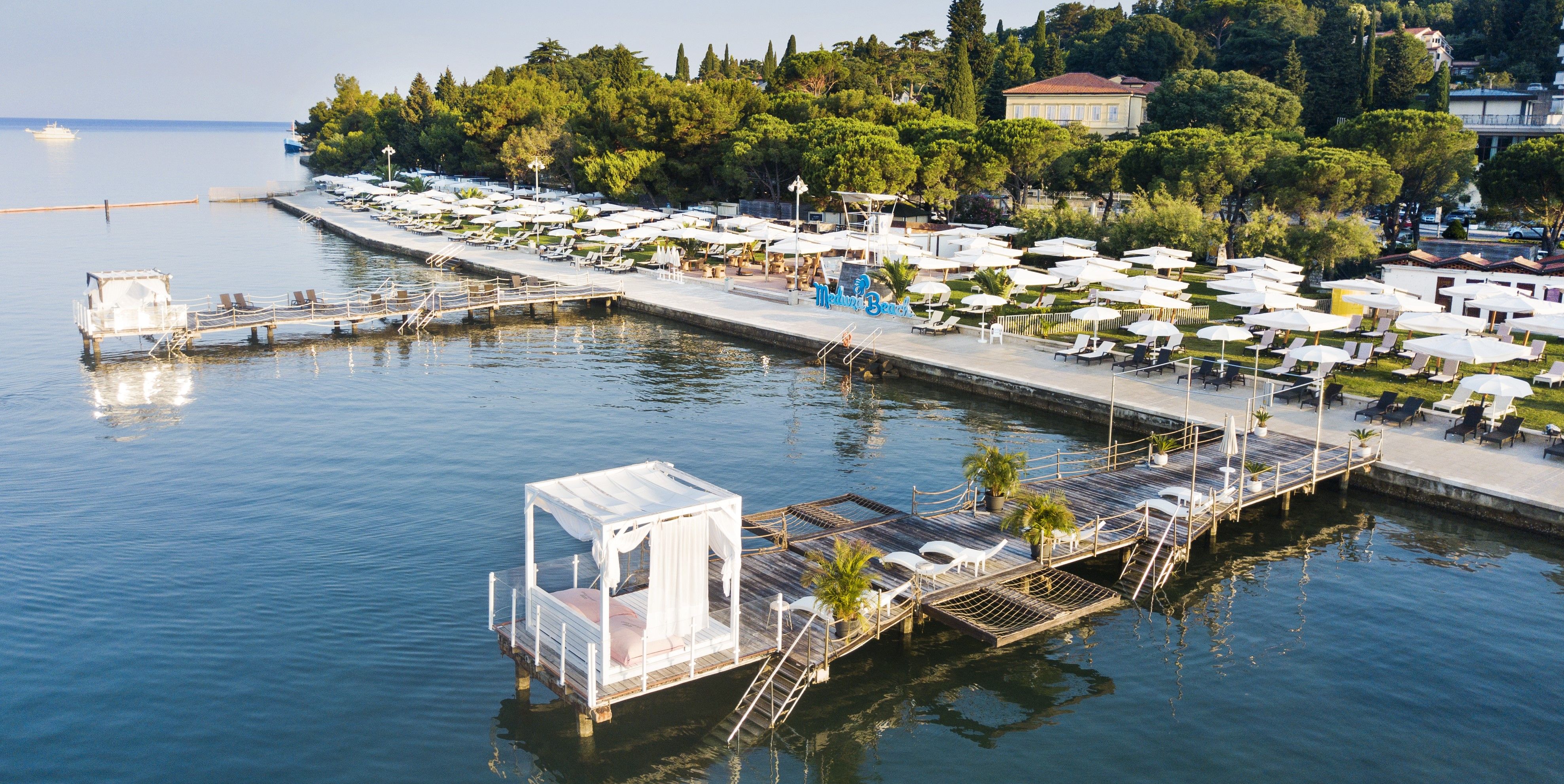portoroz meduza beach, Fotó: lifeclass
