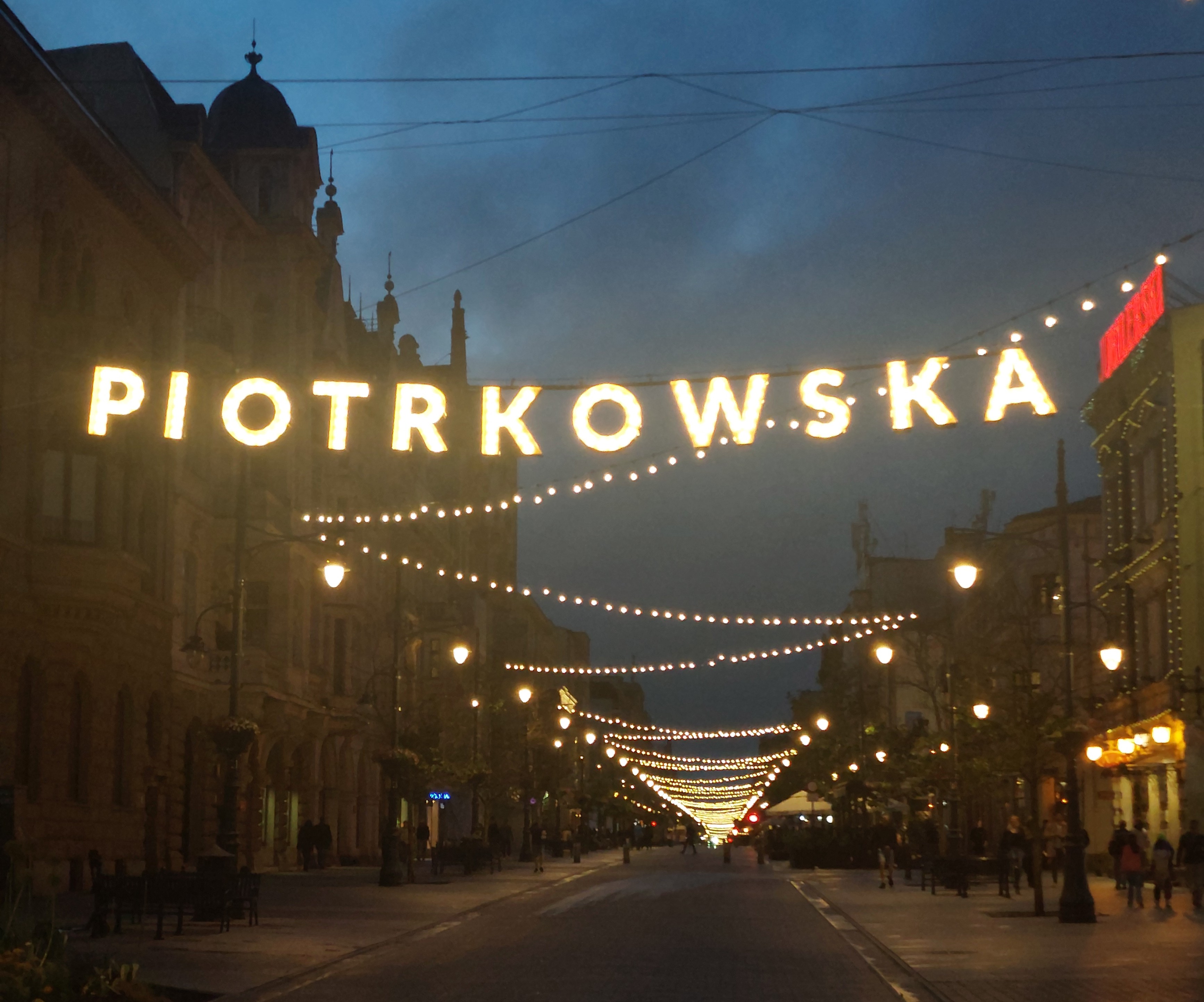 Piotrkowska utca, Fotó: turizmus.com