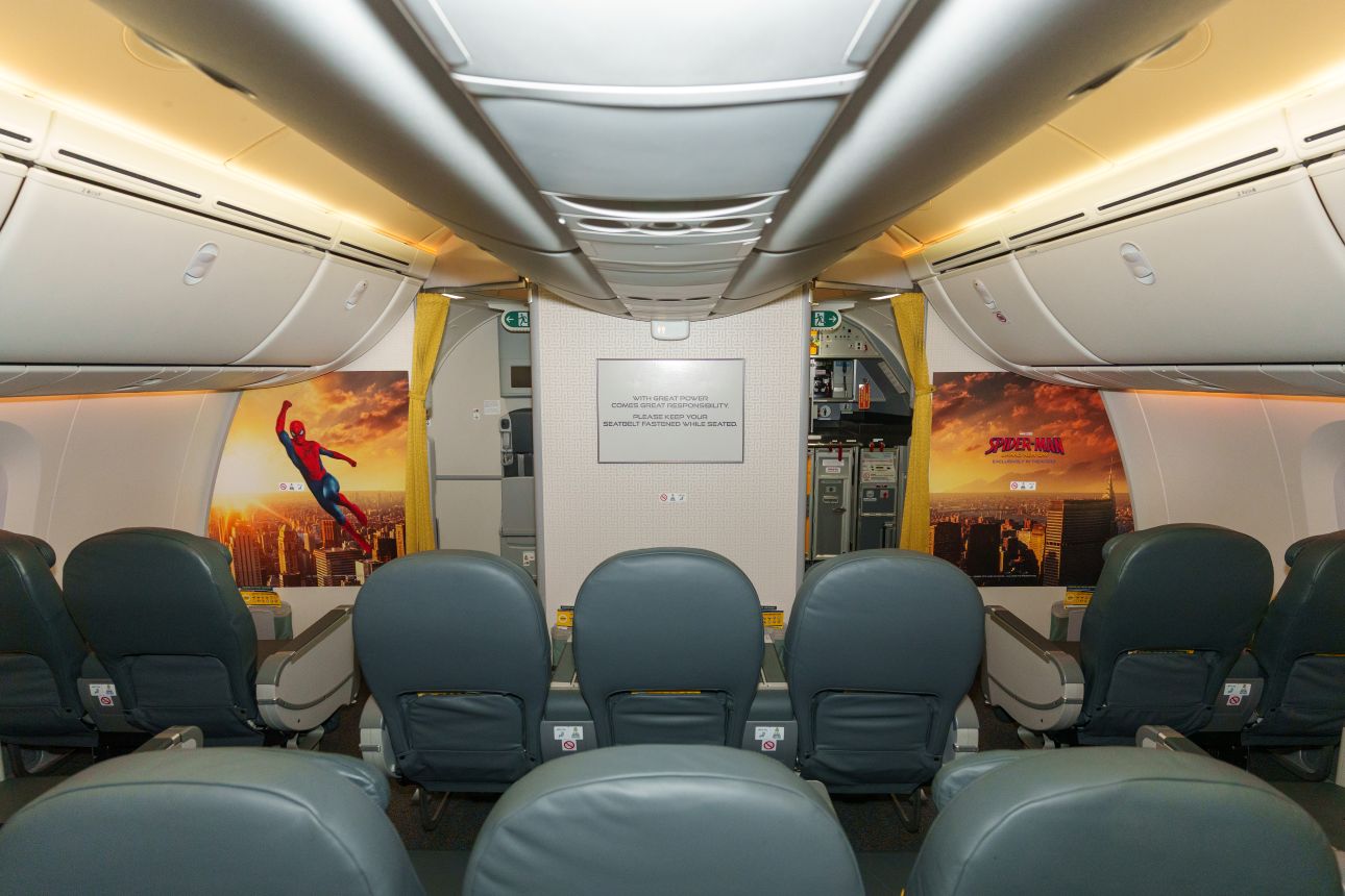 Spiderman-ScootPlus_Singapore Airlines, Fot&oacute;: Singapore Airlines