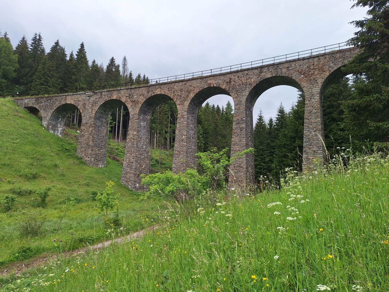 Telgárt, viadukt, Fotó: Szántó Zoltán
