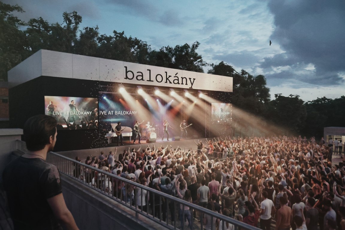 balokany-koncerthelyszin-latvanyterv, Fotó: Aquaprofit