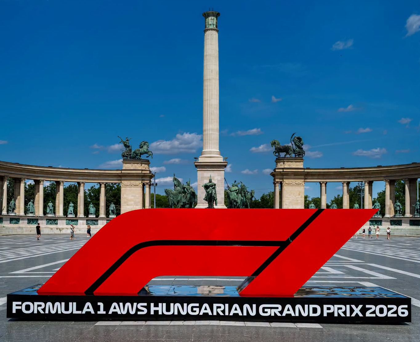 Forma1 Hungaroring Hosok tere, Fotó: Hungaroring FB