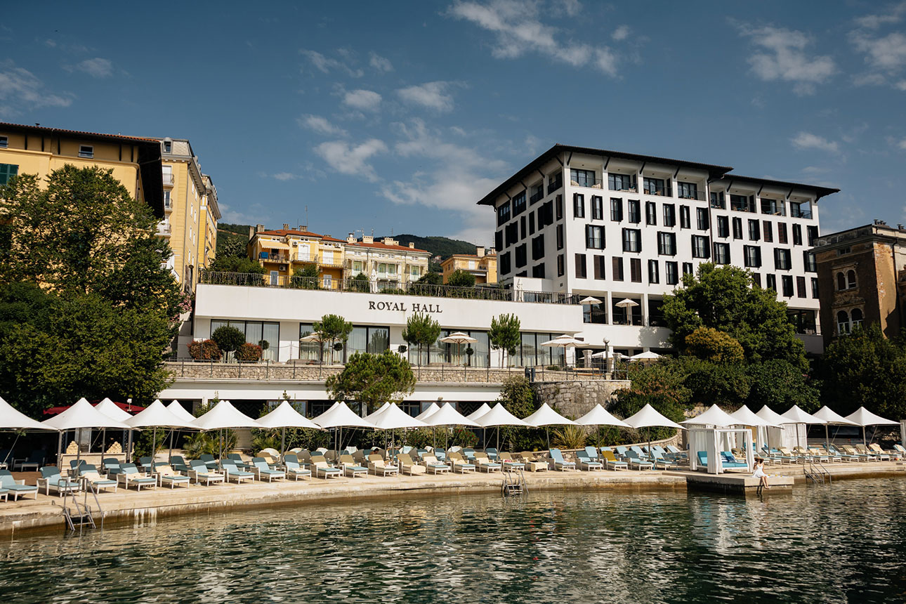 Opatija Amadria Park Hotel Royal homlokzat, Fot&oacute;: Amadria Park