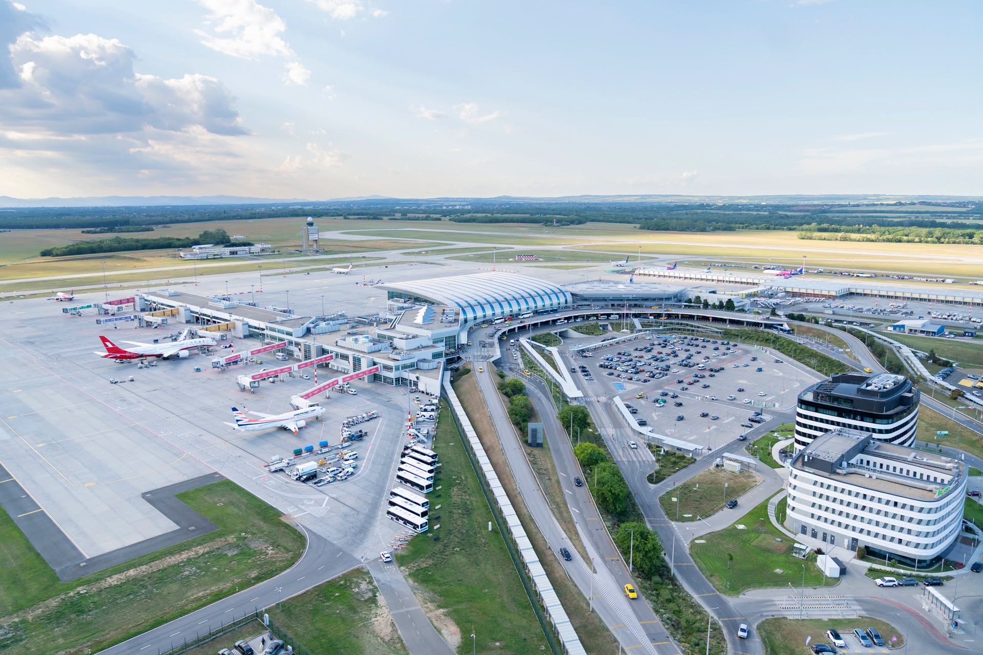 Ferihegy légi, Fotó: Buddapest Airport Facebook