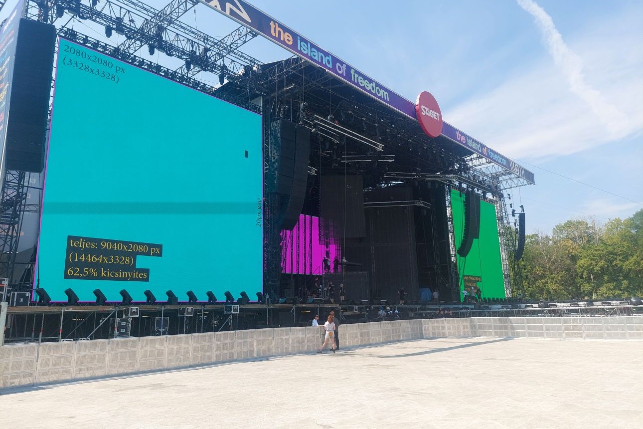 sziget-nagyszinpad, Fotó: turizmus.com