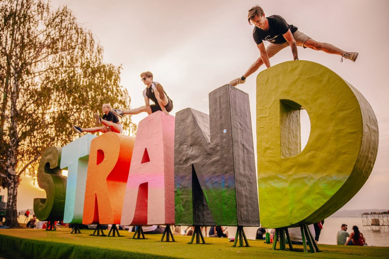 STRAND-Fesztival-felirattal, Fotó: Strand Fesztivál