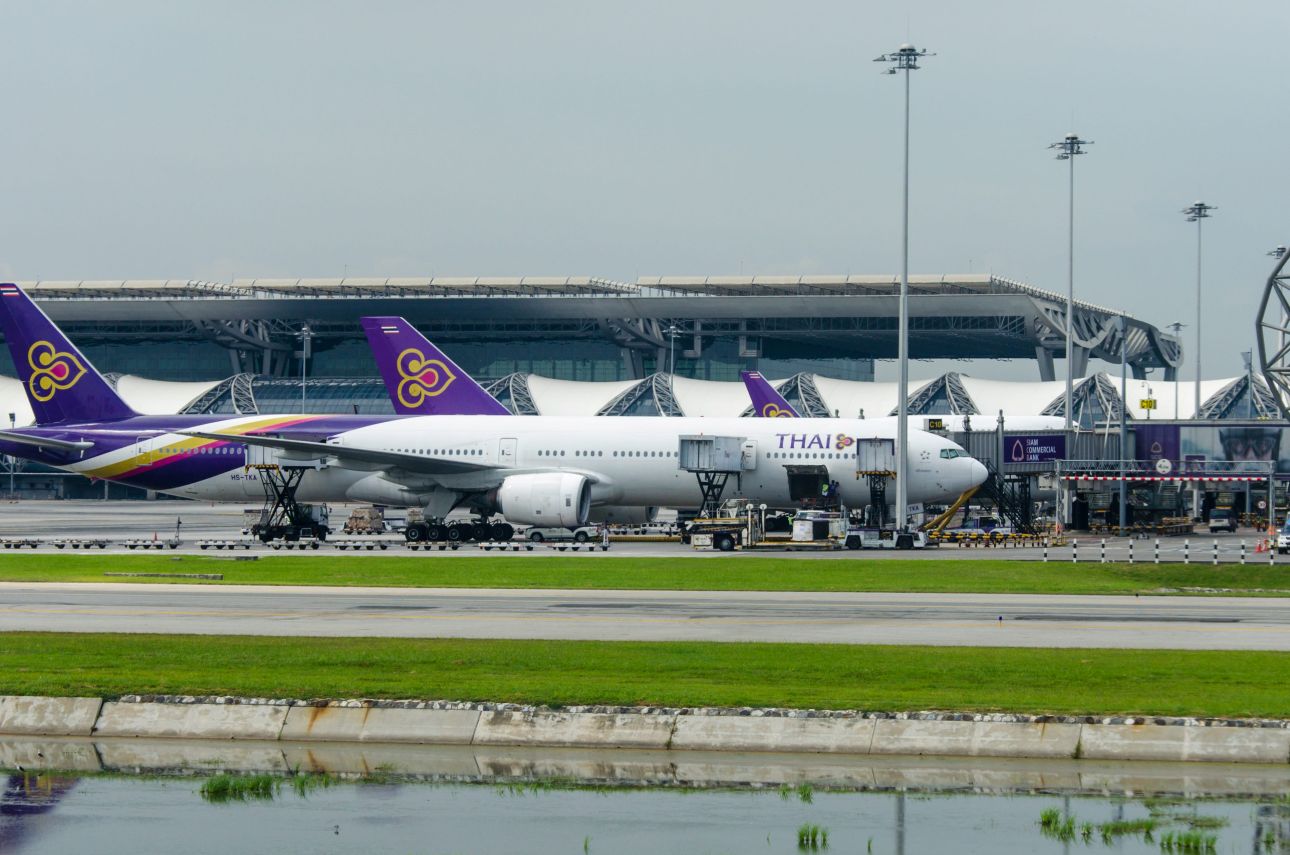 Thai Airways- thaifold_123, Fotó: 123rf.com