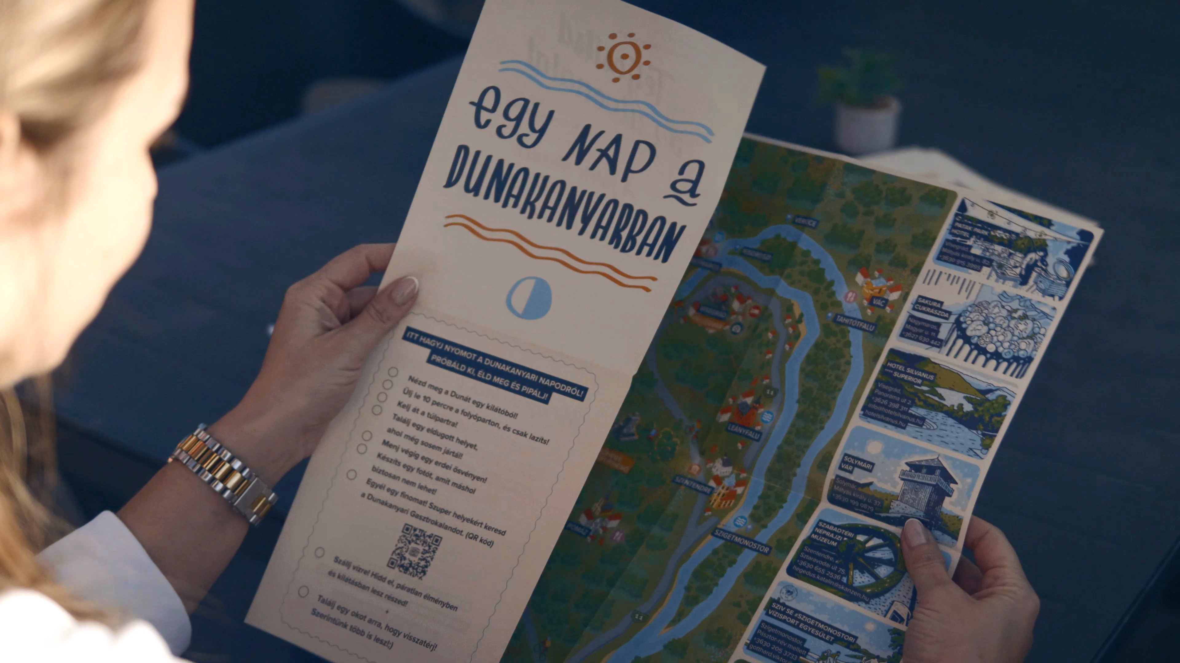 dunakanyar-terkep, Fotó: TurizmusRadar