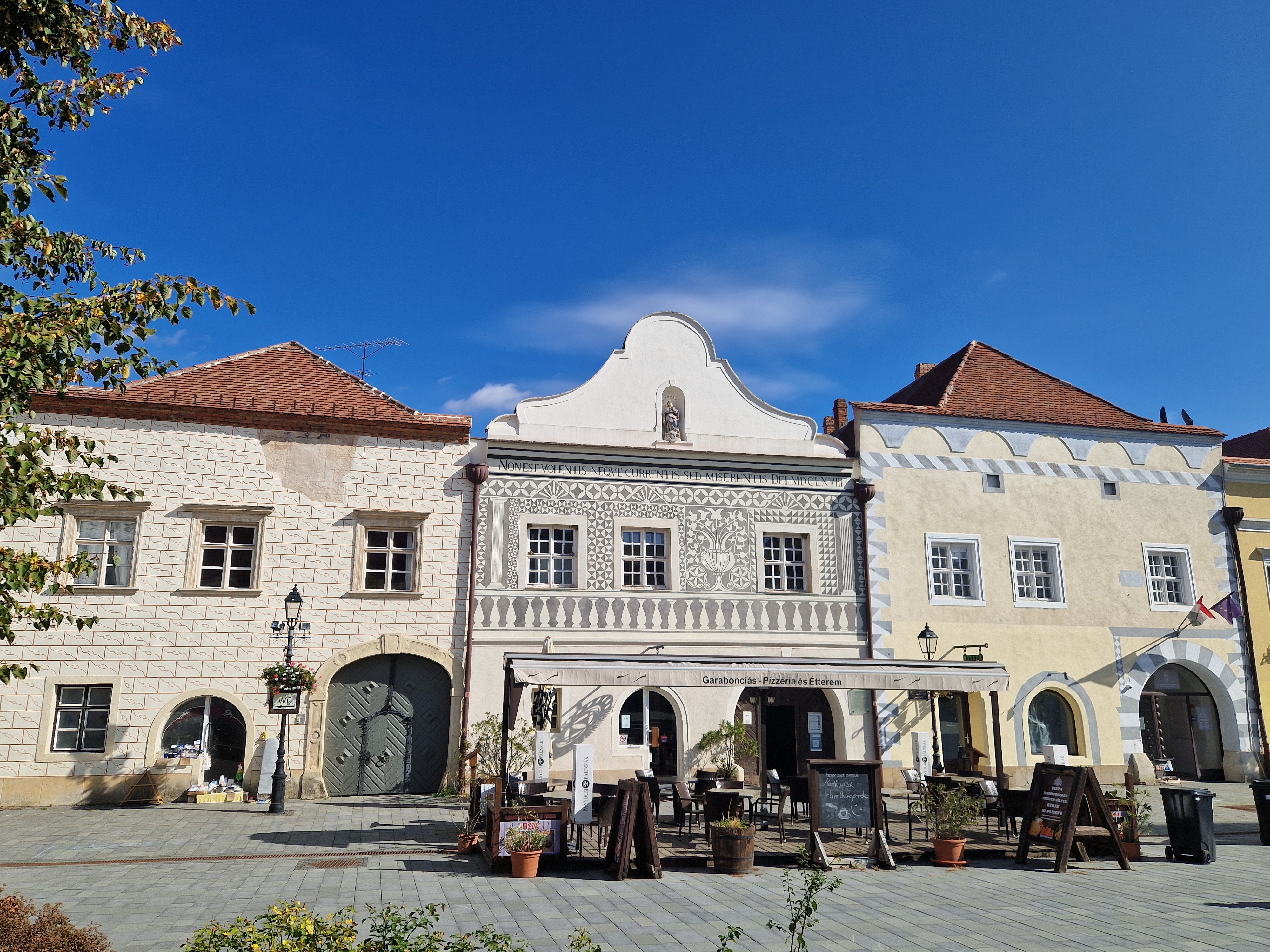 Kőszeg-polgárházak, Fotó: Csémi Klára