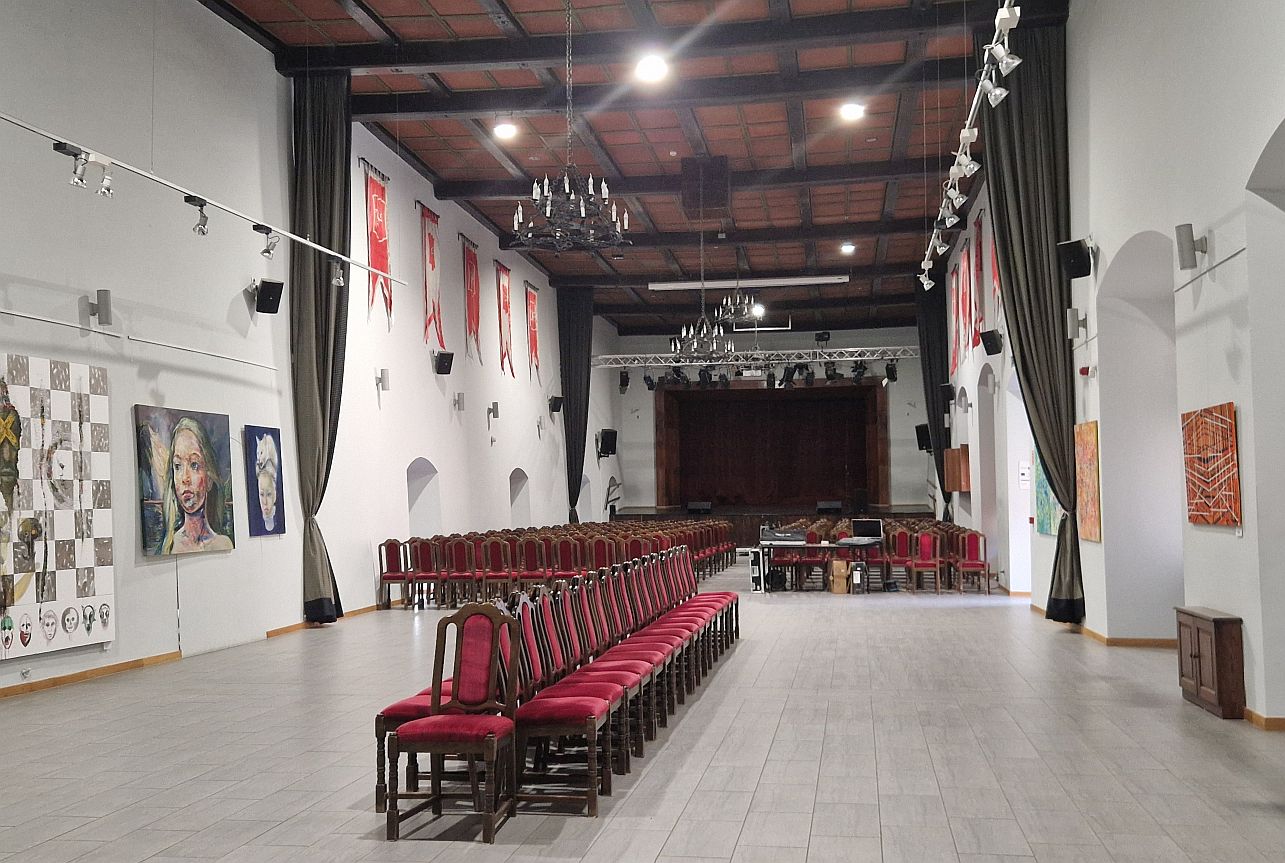 kőszegi vár lovagterem, Fotó: Csémi Klára